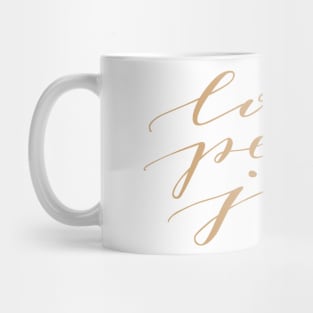 Love Peace Joy Mug